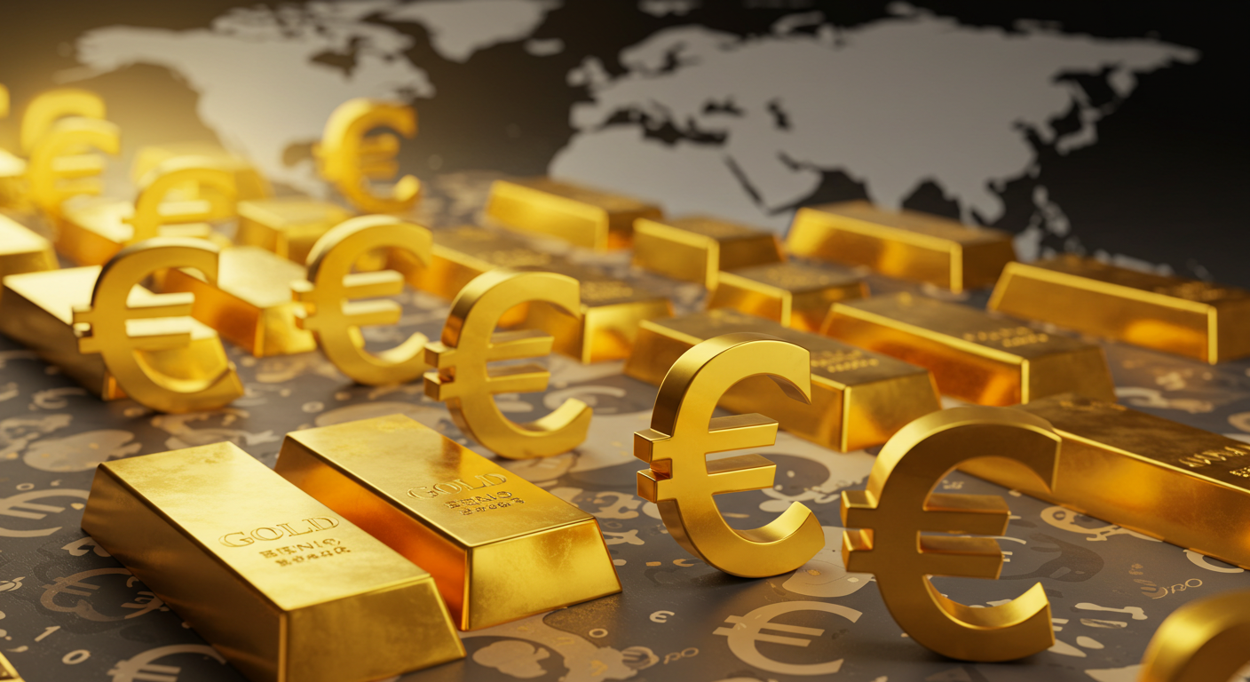 Emas Menggeser Euro Implikasi Besar bagi Cadangan Mata Uang Global