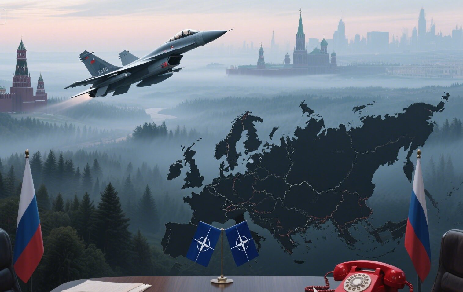 Kremlin Menanggapi Prospek Jet Tempur NATO Berkemampuan Nuklir di Perbatasan Rusia: