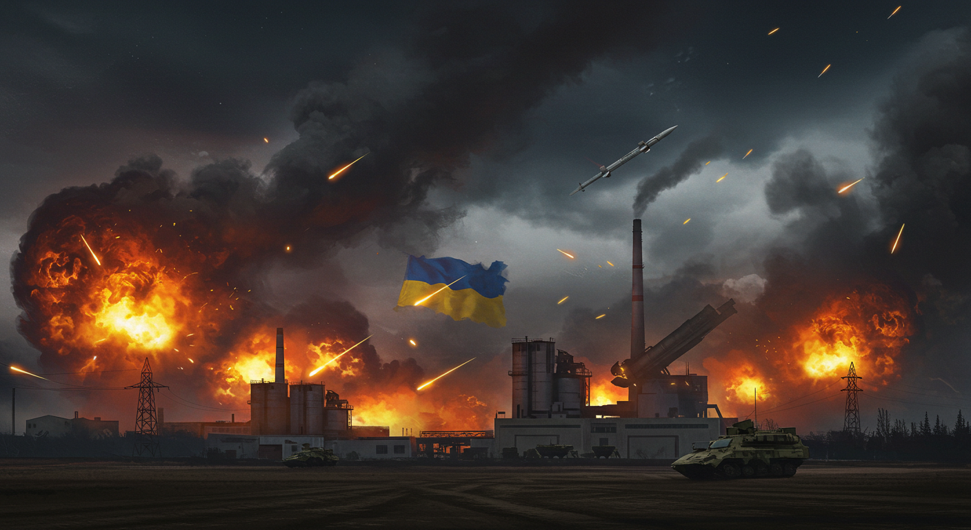 Rusia Luncurkan Serangan ‘Besar-Besaran’ terhadap Industri Pertahanan Ukraina
