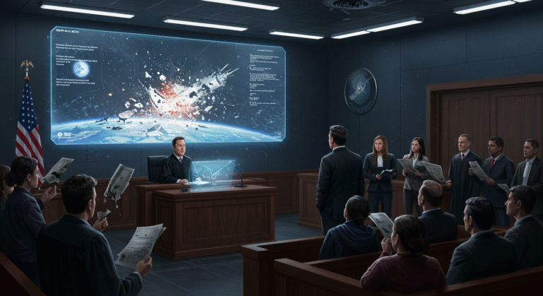 SpaceX milik Musk hadapi tuntutan hukum atas serpihan roket