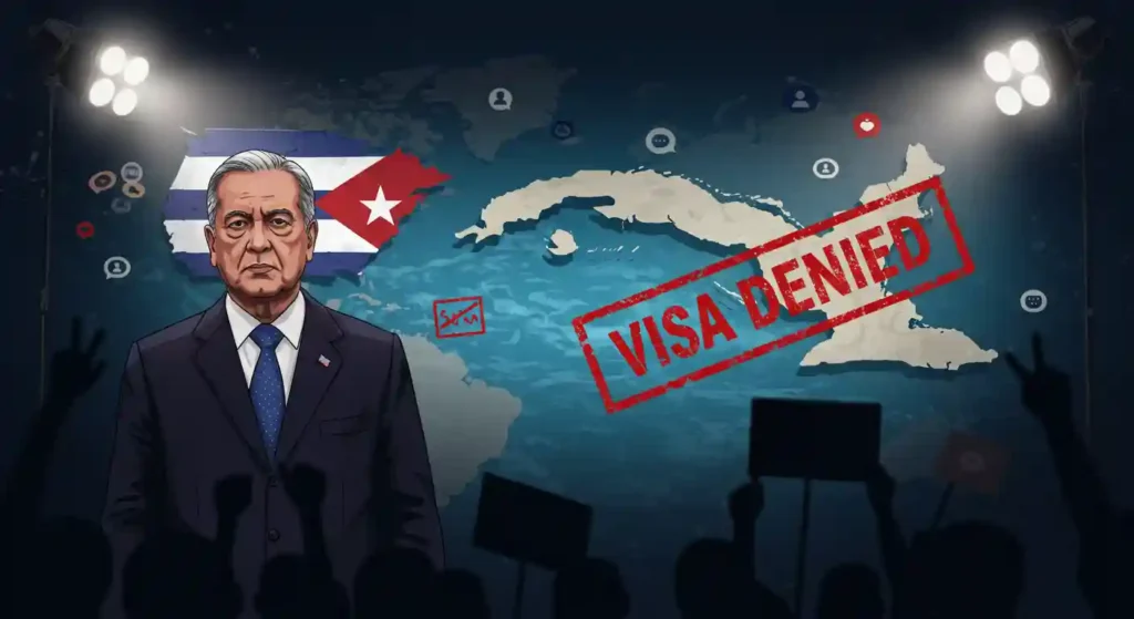 AS Jatuhkan Sanksi Visa pada Presiden Kuba