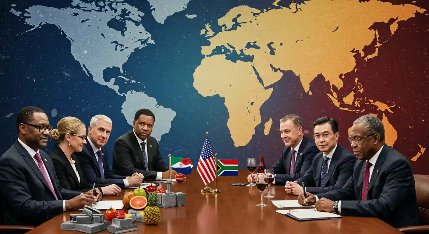 Afrika Selatan Menantang Tarif AS Perburuan Mitra Dagang Baru di Tengah Gejolak Global