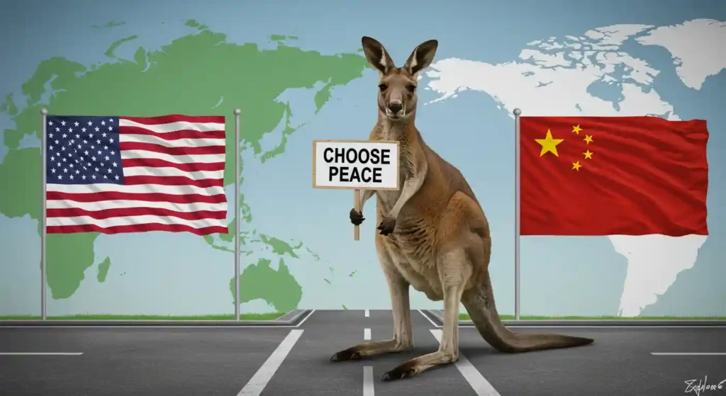 Australia Menolak Ikut Campur Ketegangan AS-Tiongkok