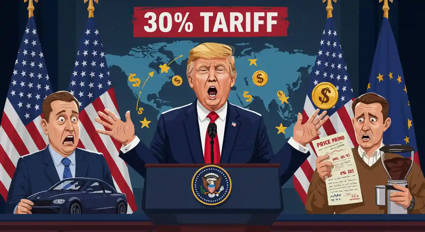 Breaking! Trump Resmikan Tarif 30% untuk Uni Eropa & Meksiko: Apa Dampaknya untuk Dunia?