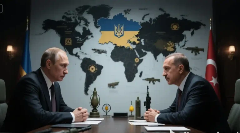 Diplomasi di Persimpangan Dinamika Putin dan Erdogan Bahas Ukraina dan Suriah