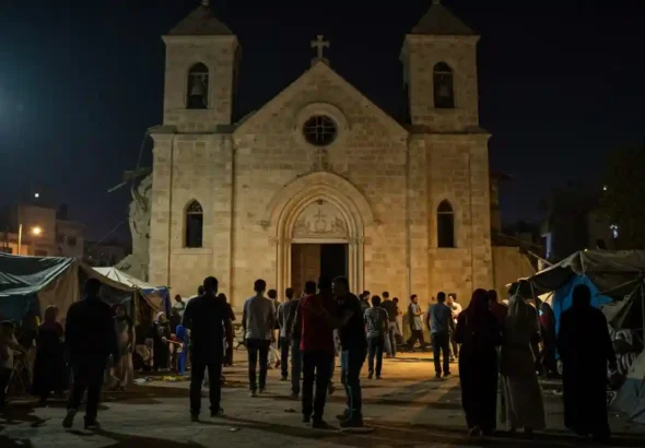 Israel Menyerang Gereja Katolik di Gaza