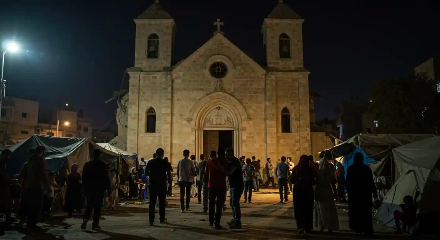 Israel Menyerang Gereja Katolik di Gaza