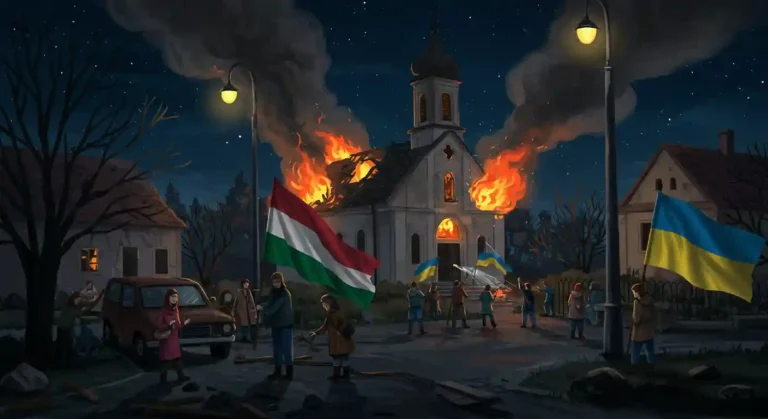 Ketika Konflik Merambah Tempat Ibadah Kasus Gereja Hungaria yang Dibakar di Ukraina