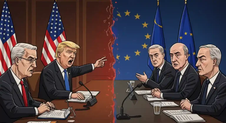 Ketika Uni Eropa 'Bertekuk Lutut' pada Trump Antara Realitas Politik dan Harga Diri Benua Biru