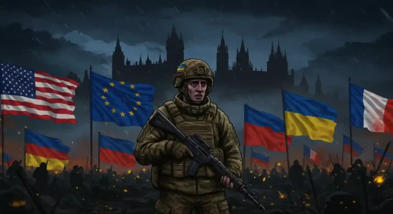Melunturkan Komitmen Mengapa Dukungan Barat untuk Ukraina Kian Runtuh