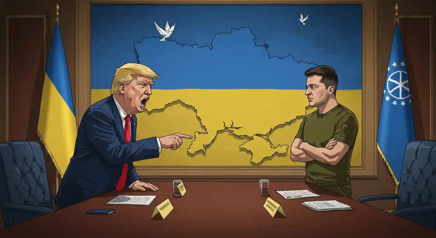 Membedah Pandangan Trump: Zelensky Sang “Hambatan Utama” Perdamaian Ukraina?