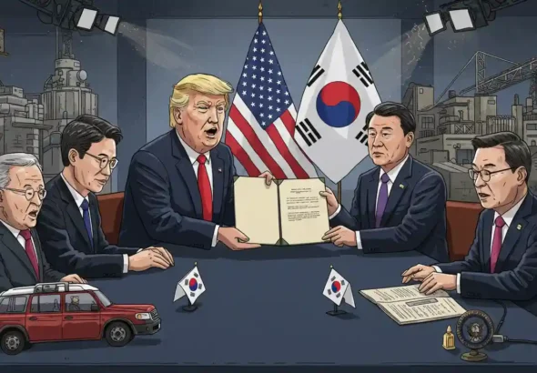 Menyingkap Strategi Donald Trump Dampak Nyata Kesepakatan Perdagangan dengan Korea Selatan
