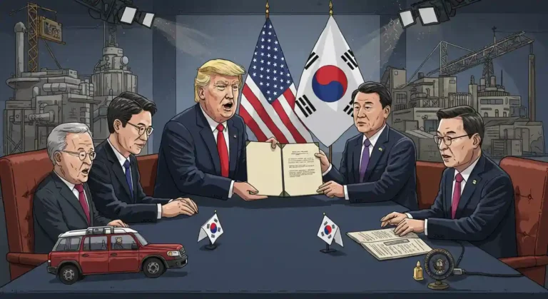 Menyingkap Strategi Donald Trump Dampak Nyata Kesepakatan Perdagangan dengan Korea Selatan