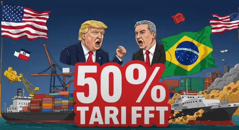 Trump Ancam Brasil dengan Tarif 50% Drama Ekonomi Global yang Bikin Dunia Terbelalak