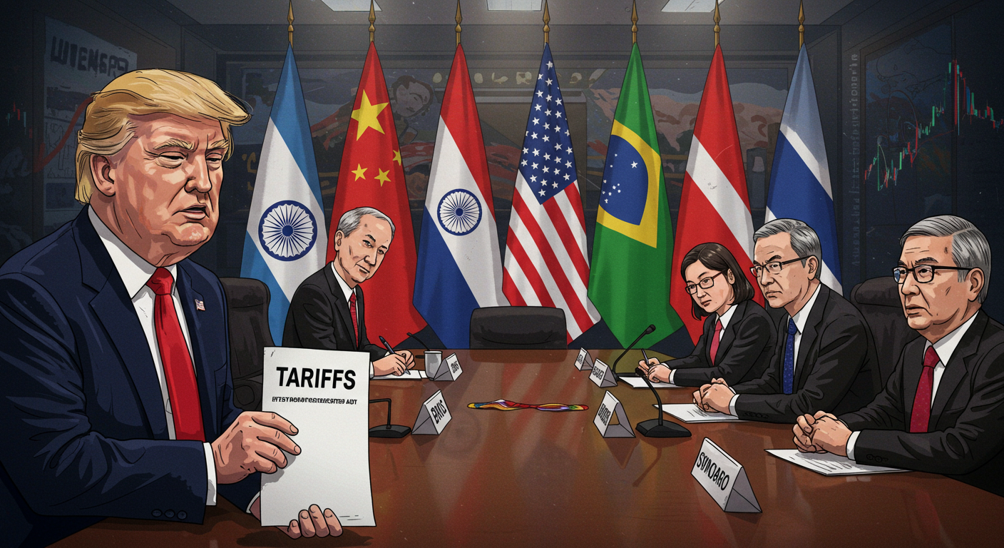 Trump Ancam Mitra BRICS dengan Tarif Tambahan