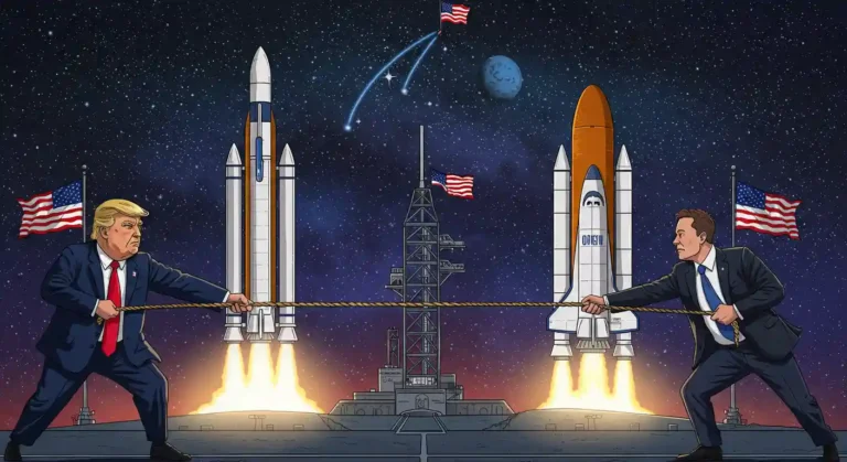 Trump Cari Jalur Lain Alternatif SpaceX dan Taruhan Politik di Balik Ambisi Luar Angkasa