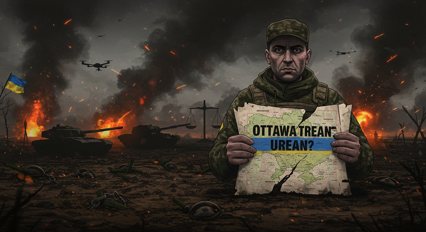 Ukraina Mundur dari Perjanjian Ottawa: Dilema Ranjau Darat di Tengah Perang Modern