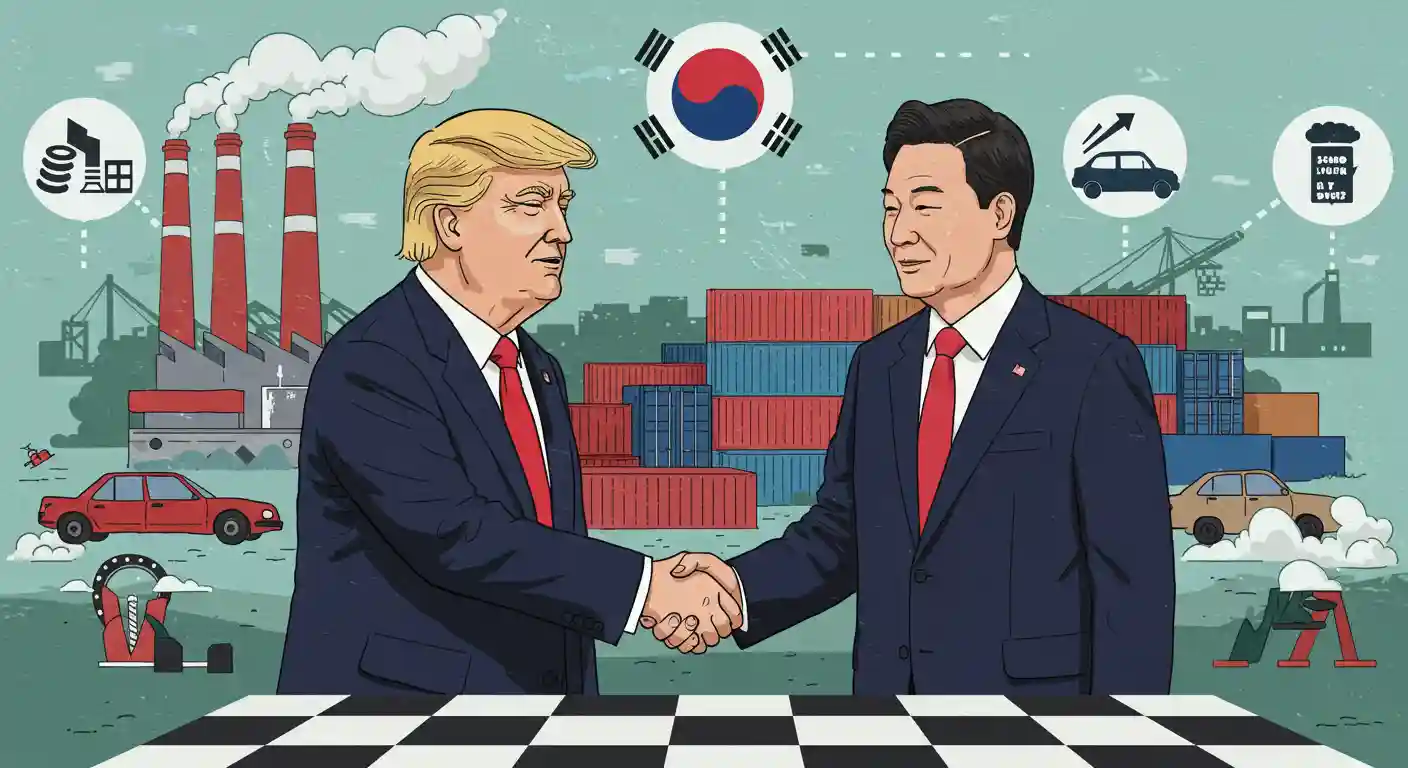 Membaca Strategi Trump: Di Balik Pengumuman Kesepakatan Perdagangan dengan Korea Selatan