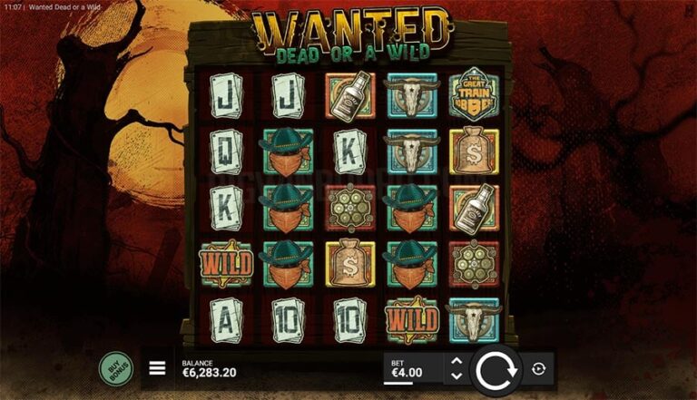 Keterangan & Demo Slot Wanted Dead or a Wild( Hacksaw Gaming)