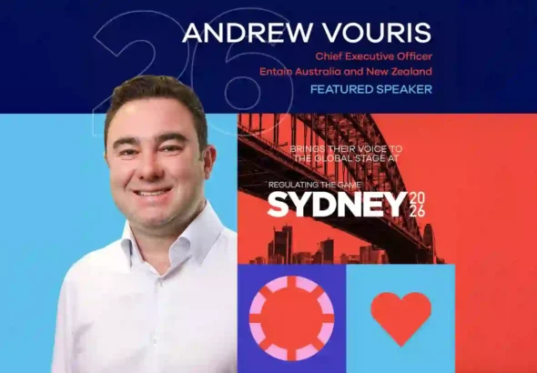 Regulasi Permainan 2026 mengukuhkan CEO Entain ANZ Andrew Vouris sebagai pembicara utama