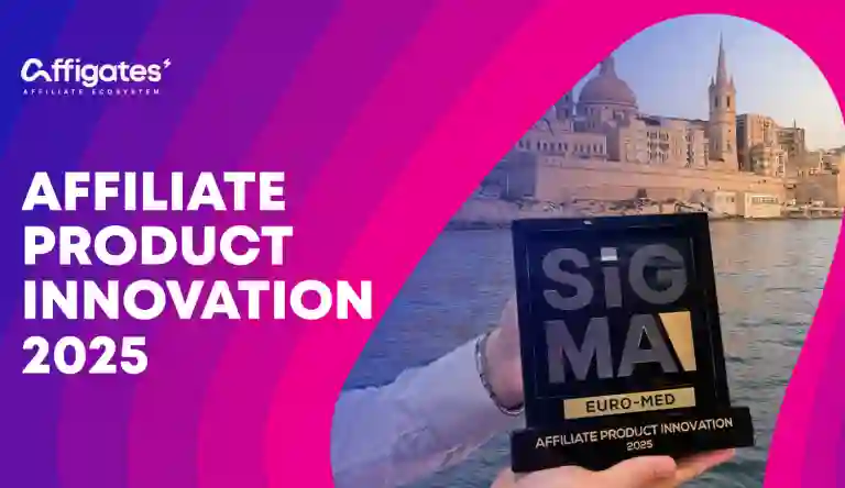 Affigates memenangkan Penghargaan Inovasi Produk Afiliasi 2025 di SiGMA Euro-Med Awards