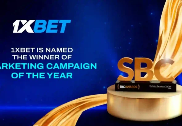 1xBet memenangkan 'Kampanye Pemasaran Tahun Ini' di SBC Awards Eropa 2025