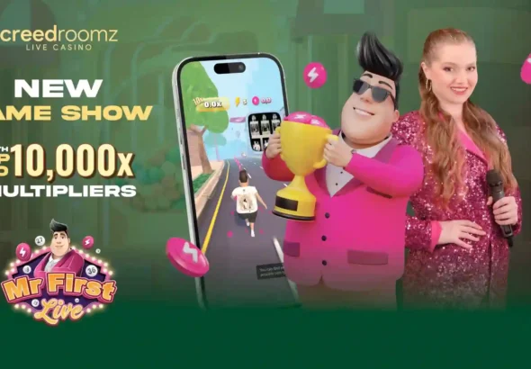 Creedroomz meluncurkan “Mr. First Live,” sebuah acara permainan interaktif yang memadukan berbagai genre