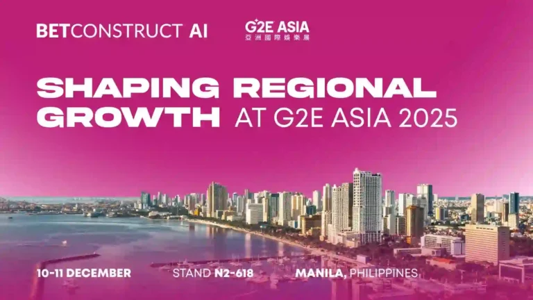 BetConstruct AI mempersiapkan pameran besar untuk G2E Asia 2025 di Manila