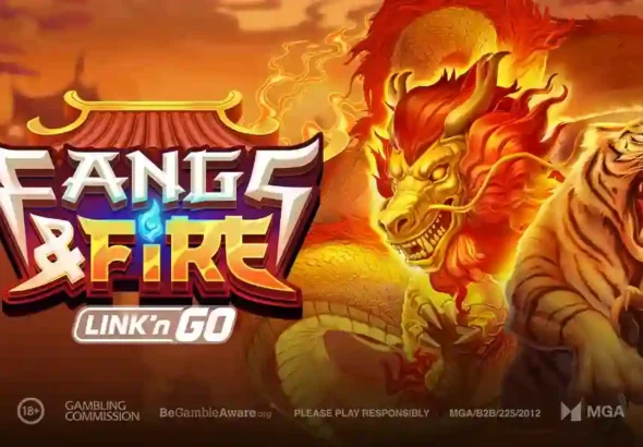 Play'n GO meluncurkan Fangs & Fire dengan gulungan yang diperluas dan fitur bonus multi-tahap