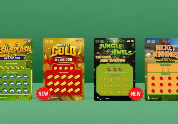 Lotere UEA meluncurkan permainan gosok bertema baru dengan berbagai harga