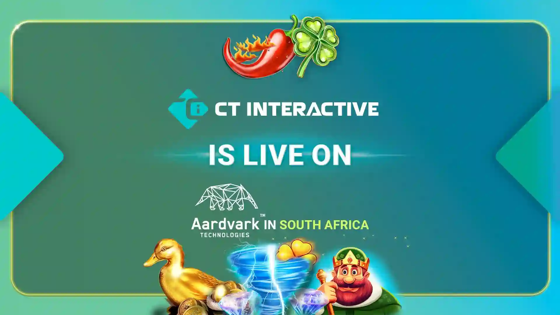 CT Interactive bermitra dengan Aardvark Technologies untuk berekspansi di pasar iGaming Afrika Selatan