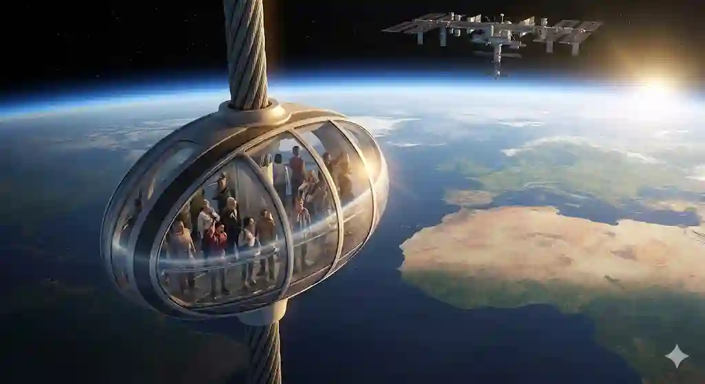 Lift Luar Angkasa Pertama Dunia Resmi Beroperasi